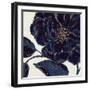 Indigo Garden II-Daphne Brissonnet-Framed Premium Giclee Print