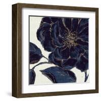 Indigo Garden II-Daphne Brissonnet-Framed Art Print