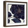 Indigo Garden II-Daphne Brissonnet-Framed Art Print