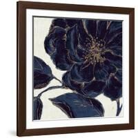 Indigo Garden II-Daphne Brissonnet-Framed Art Print