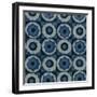 Indigo Geometrics IV-Baxter Mill Archive-Framed Art Print