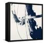 Indigo H-Franka Palek-Framed Stretched Canvas