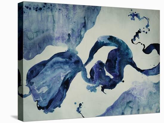 Indigo III-Kari Taylor-Stretched Canvas