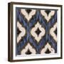 Indigo Ikat I-Paul Brent-Framed Art Print