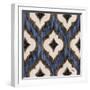 Indigo Ikat I-Paul Brent-Framed Art Print