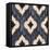 Indigo Ikat I-Paul Brent-Framed Stretched Canvas