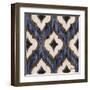 Indigo Ikat I-Paul Brent-Framed Art Print