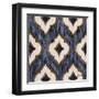 Indigo Ikat I-Paul Brent-Framed Art Print