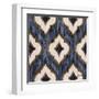 Indigo Ikat I-Paul Brent-Framed Art Print