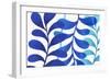 Indigo in Three-Eva Watts-Framed Premium Giclee Print