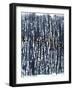 Indigo Ink Motif III-June Vess-Framed Art Print