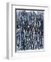 Indigo Ink Motif III-June Vess-Framed Art Print