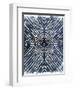 Indigo Ink Motif IV-June Vess-Framed Art Print