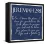 Indigo Jeremiah-Taylor Greene-Framed Stretched Canvas