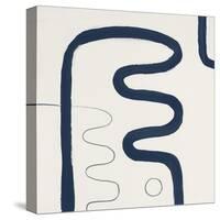 Indigo K-Franka Palek-Stretched Canvas