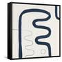 Indigo K-Franka Palek-Framed Stretched Canvas