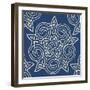 Indigo Kaleidoscope-Melody Hogan-Framed Art Print