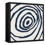 Indigo L-Franka Palek-Framed Stretched Canvas