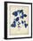 Indigo Leaf Study VI-Vision Studio-Framed Art Print