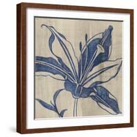 Indigo Lily-Chariklia Zarris-Framed Art Print