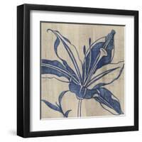 Indigo Lily-Chariklia Zarris-Framed Art Print