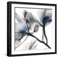 Indigo Luster Cyclamen 2-Albert Koetsier-Framed Photo