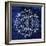 Indigo Mandala 2-Kimberly Allen-Framed Art Print