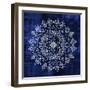 Indigo Mandala 2-Kimberly Allen-Framed Art Print