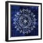 Indigo Mandala 2-Kimberly Allen-Framed Art Print