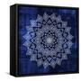 Indigo Mandala 2-Kimberly Allen-Framed Stretched Canvas