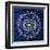 Indigo Mandala 2-Kimberly Allen-Framed Art Print