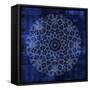 Indigo Mandala 3-Kimberly Allen-Framed Stretched Canvas