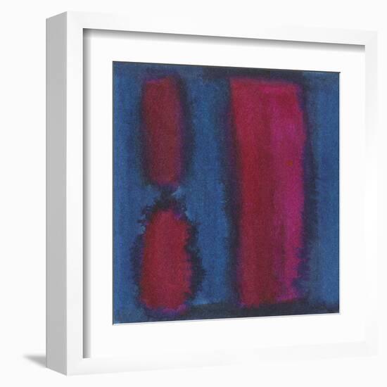 Indigo Meditation II-Renee W. Stramel-Framed Art Print