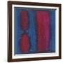 Indigo Meditation II-Renee W. Stramel-Framed Art Print