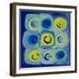 Indigo Modern Joy II-Lanie Loreth-Framed Art Print