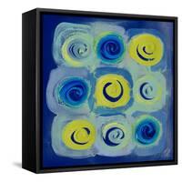 Indigo Modern Joy II-Lanie Loreth-Framed Stretched Canvas