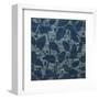 Indigo Mood-Mali Nave-Framed Art Print