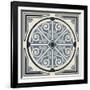 Indigo Motif II-June Vess-Framed Art Print