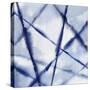 Indigo Net I-null-Stretched Canvas