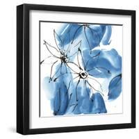 Indigo Neutrals II-Chris Paschke-Framed Art Print