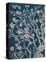 Indigo Night Chinoiserie I-Naomi McCavitt-Stretched Canvas