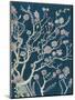 Indigo Night Chinoiserie II-Naomi McCavitt-Mounted Art Print