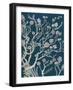 Indigo Night Chinoiserie II-Naomi McCavitt-Framed Art Print