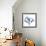 Indigo Oleander-Albert Koetsier-Framed Art Print displayed on a wall