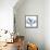 Indigo Oleander-Albert Koetsier-Framed Stretched Canvas displayed on a wall
