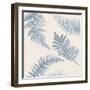 Indigo Palms on Beige II-Patricia Pinto-Framed Art Print