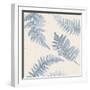 Indigo Palms on Beige II-Patricia Pinto-Framed Art Print