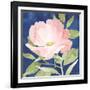 Indigo Petals IX-Beth Grove-Framed Art Print