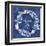 Indigo Petals V-Beth Grove-Framed Art Print