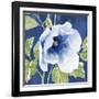 Indigo Petals VIII-Beth Grove-Framed Art Print